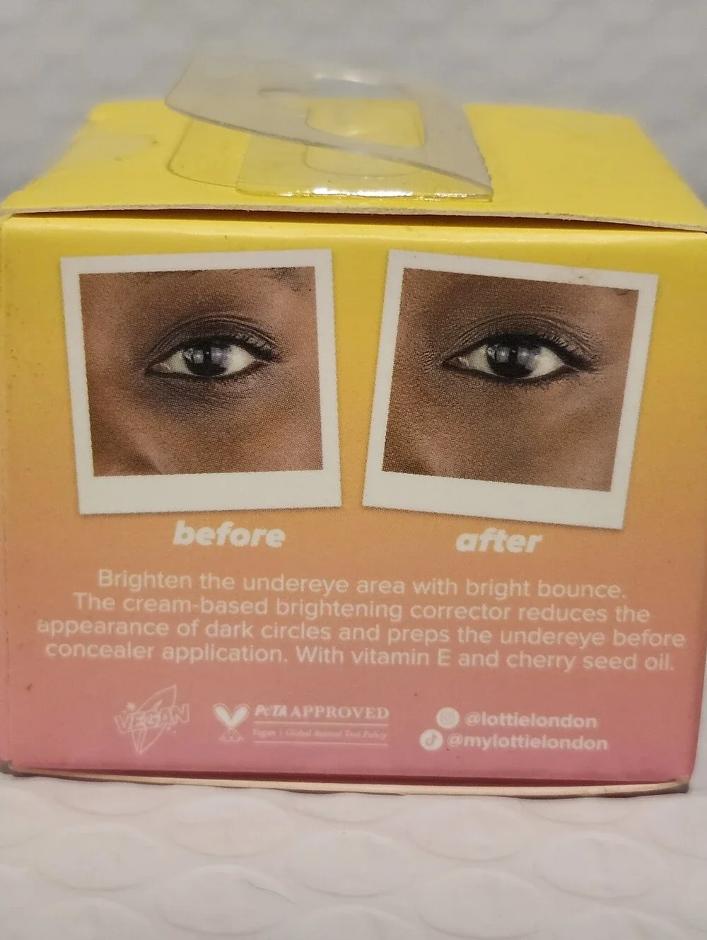 Lottie London Bright Bounce in Deep - Undereye Brightening Corrector